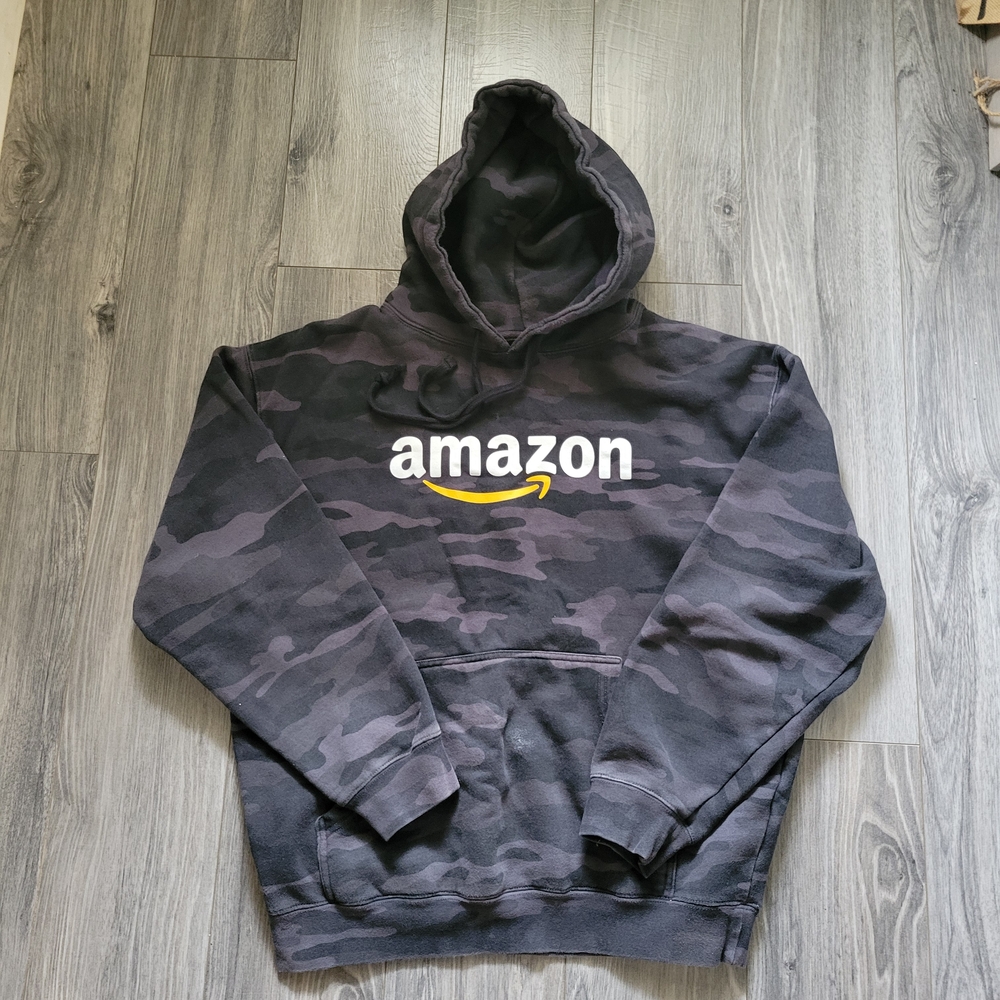 Amazon Gray Camo Men's Hoodie